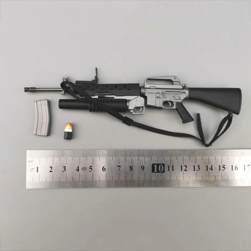 Модель солдата в масштабе 1/6 аксессуары M16A1 + M203 Штурмовая винтовка не может быть