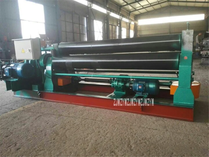 W11-16X2200 полностью автоматические механические 3-роликовый гибочный станок профессиональная машина, изгибающая листы для кровли, листопрокатного машины 380V