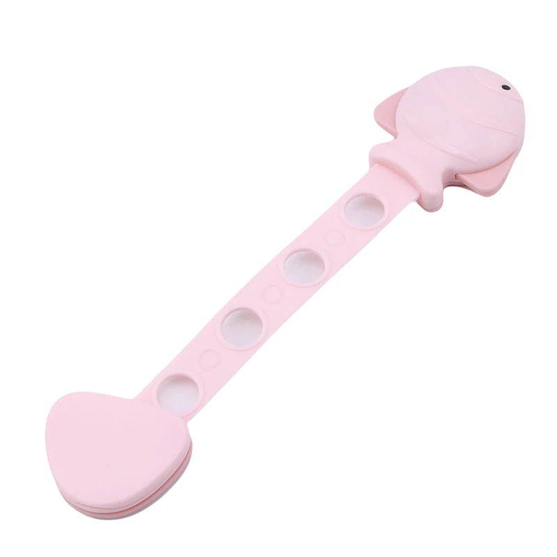 pink Многофункциональный безопасный замок для детей с маленькой рыбкой, с защитой от зажатия, для ящика, для мальчиков и девочек, для защиты рук, для детей, замки для шкафа - Цвет: pink