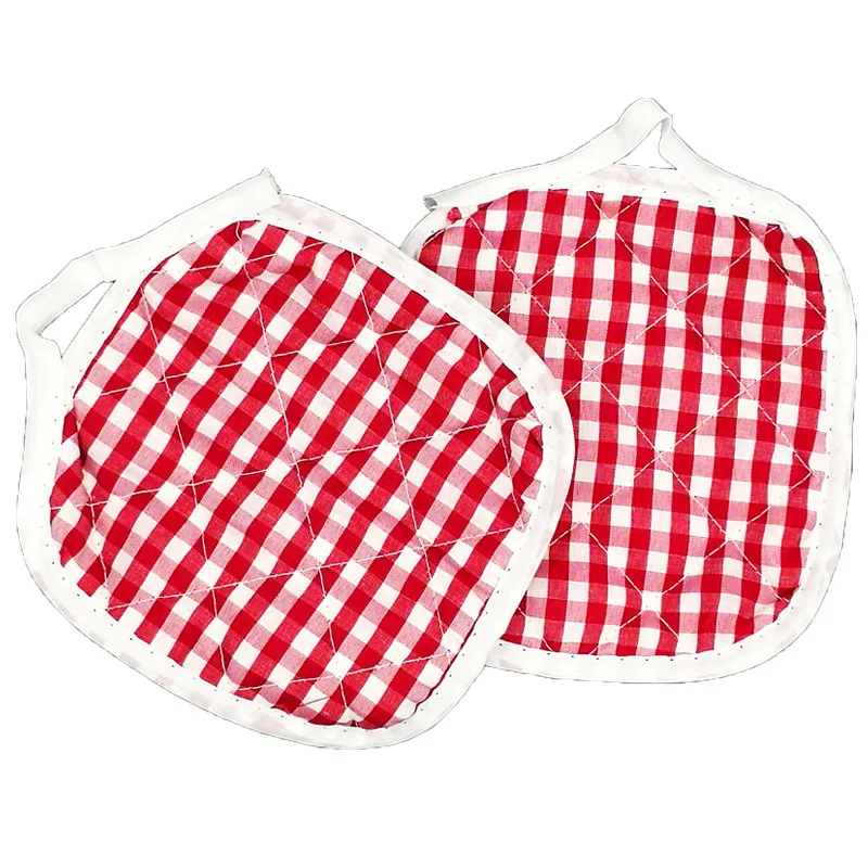 Изолированная противоскользящая Подставка под столовые приборы Potholders с Красной