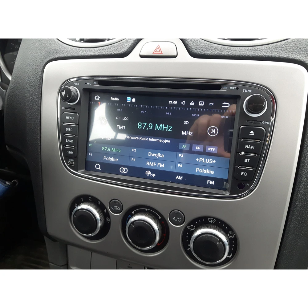 Автомобильный радиоприемник IPS 2 Din Android 10 для FORD/Focus/S MAX/Mondeo/C MAX/Galaxy мультимедийный