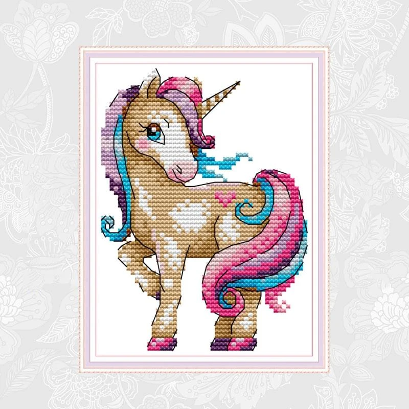 Joy Sunday Cross Stitch Paintings The Magical Unicorn Cotton Thread Fabric Dmc 14ct 11ct Home Decoration Crafts Wholesale Package Aliexpress Joy Sunday Cross Stitch Paintings The Magical Unicorn Cotton Thread Fabric Dmc 14ct 11ct Home Decoration Crafts Wholesale Package Aliexpress