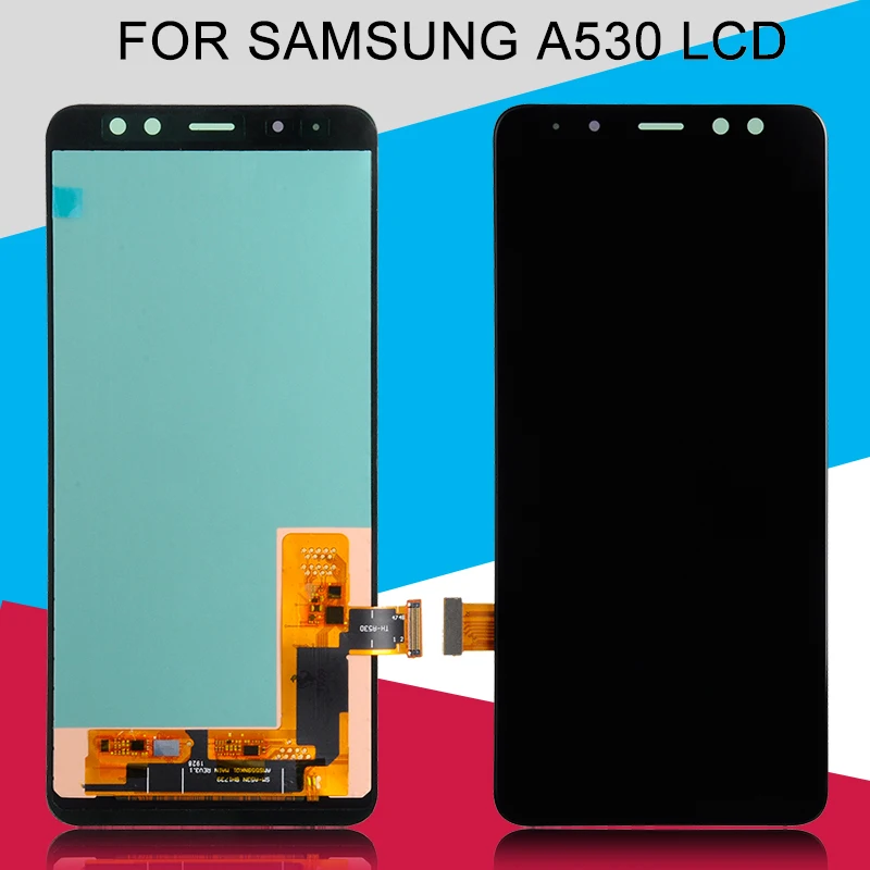 

Catteny For Samsung Galaxy A8 2018 Lcd A530 Lcd Display Touch Screen Digitizer Assembly A530F A530N Display Free Shipping+Tools