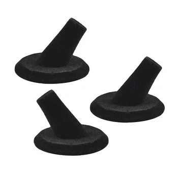 

3pcs Jewelry Display Stands Hand Jewelry Display Organizers Rack Black