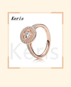 

100�5 silver esterlin 1:1 181006 four vintage allure luxury ring feminine jewelry enchanting gift