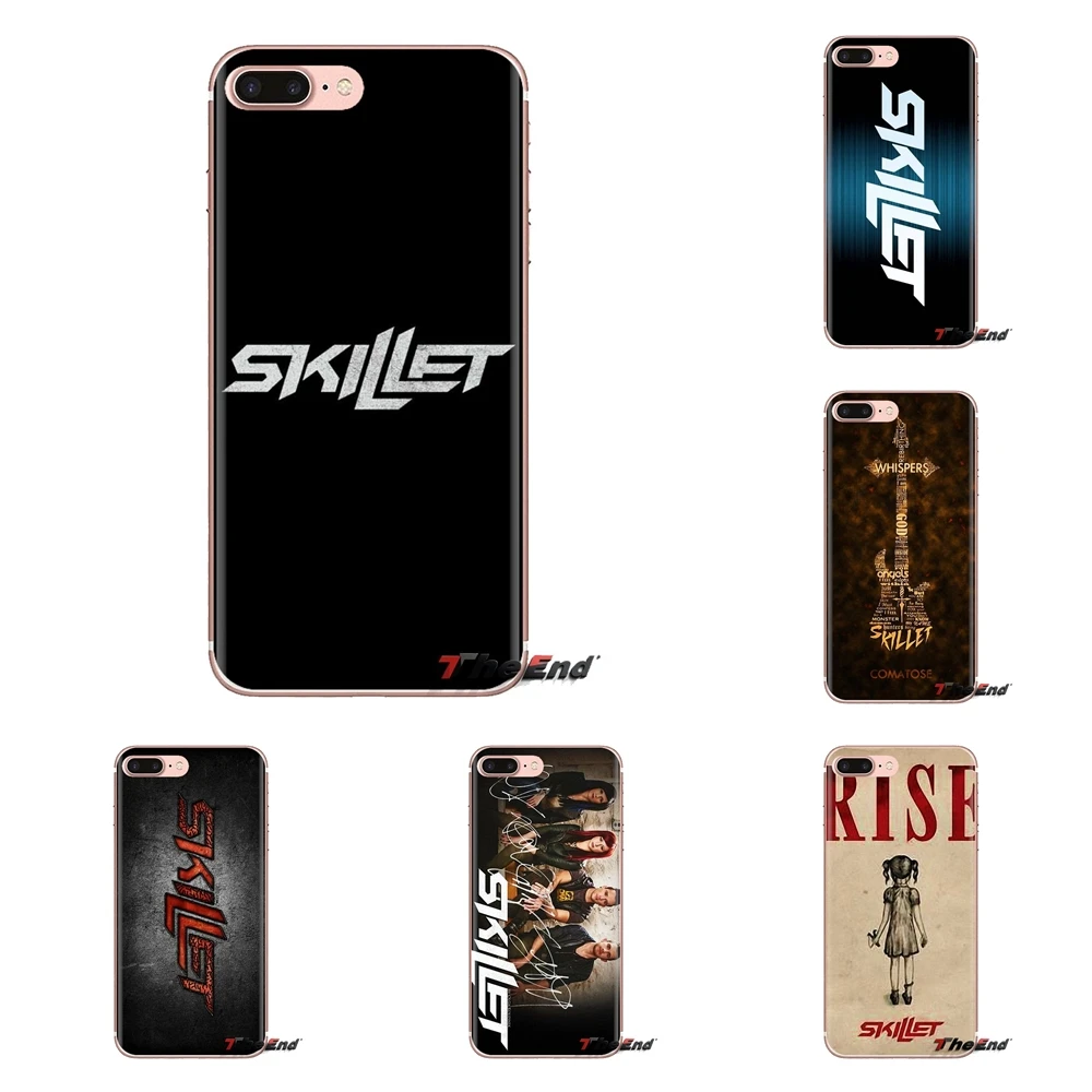 TPU Shell Cases Skillet Brand Logo John Cooper For HTC One U11 U12 X9 M7 M8 A9 M9 M10 E9 Plus Desire 630 530 626 628 816 820 830 |