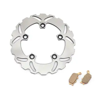 

BIKINGBOY Wavy Rear Brake Disc Disk Rotor Pads For Yamaha YZF R6 2003-2014 YZF R1 2004 05 06 07 08 09 2010 2011 2012 2013 2014