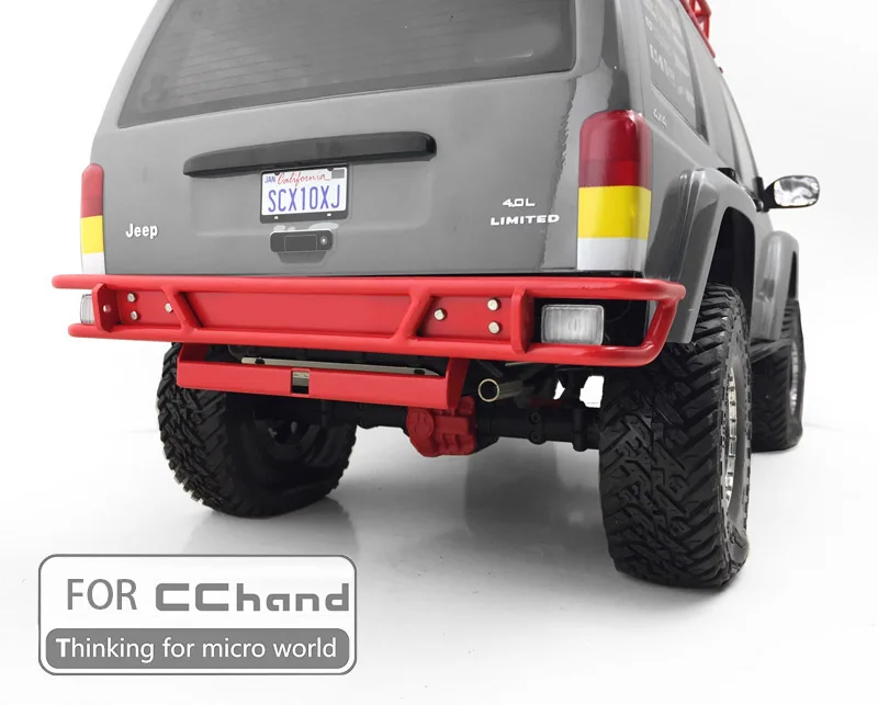 Металлическая трубка заднего бампера для осевой CC ручной SCX10 90046/90047 cherokee радиоуправляемая Игрушечная машина