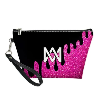 

THIKIN Marcus and Martinus Pattern Print Cosmetic Bags Girls Makeup Bag for Ladies Daily Make Up Case Vanity Box Custom Design