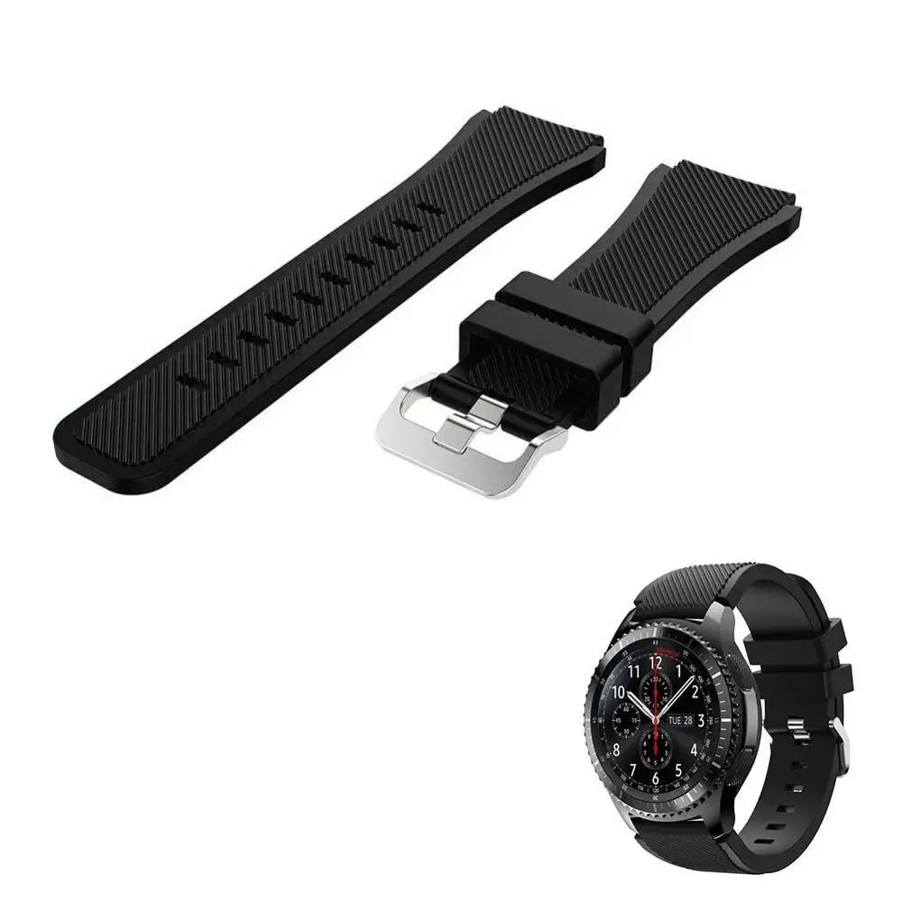Силиконовый ремешок R800 подходит для samsung Galaxy Watch монохромный 46/gear 22 мм S3 Y4C5