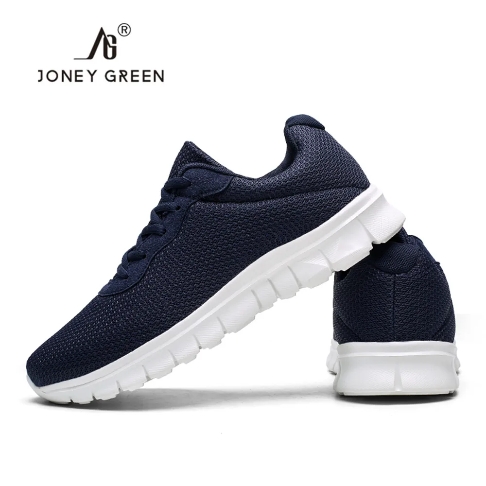 

JG Big Size Men's Casual Shoes Mesh Lightweight Man Sneakers Running Shoes Breathable Jogging Men Shoe Plus Size 47 Dropshipping