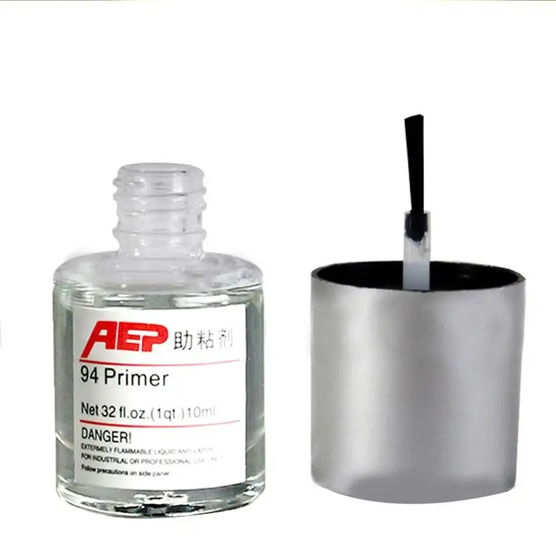 10ML Double-sided Primer Promoter Increase Adhesive Car Wrapping Application Car Windshield Cracked Glass Repair Kit For Tape