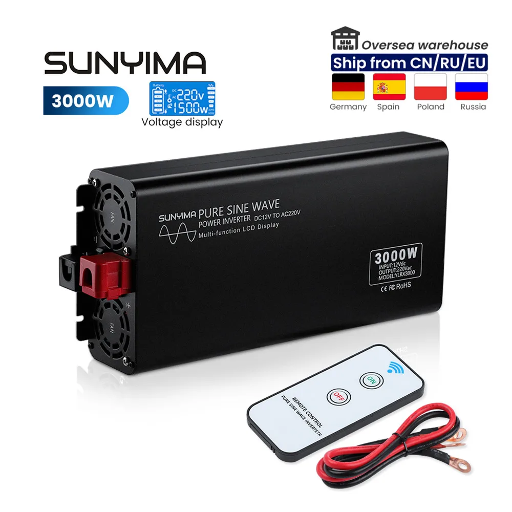 Инвертор постоянного тока в переменный ток SUNYIMA 2000 Вт 3000 4000 6000 преобразователь