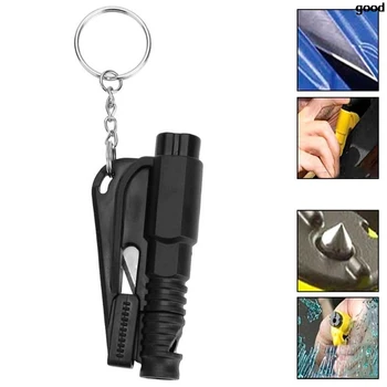 

Universal Car Safety Hammer Key Ring Chain for HYUNDAI IX35 Solaris Elantra Skoda Opel Mokka kia sportage audi a4 b8 volvo