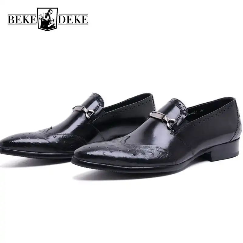 mens black dress shoes uk