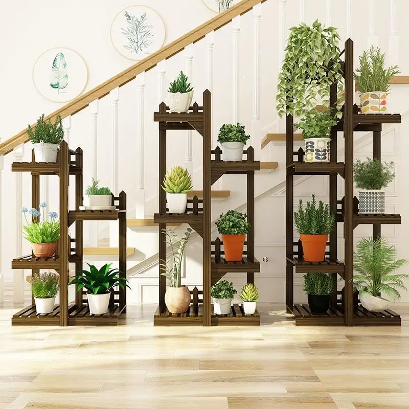 Pour Plante Estanteria Жардин Huerto Urbano Madera Suporte Flores стойка для балкона, полка для балкона, напольная подставка для цветов