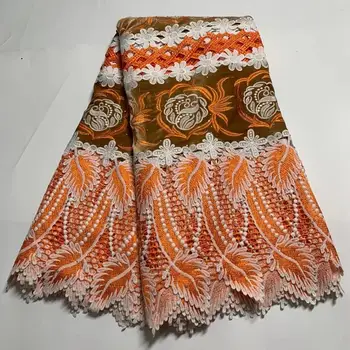 

African lace fabric 2020 High quality Nigerian French lace fabric wedding dress