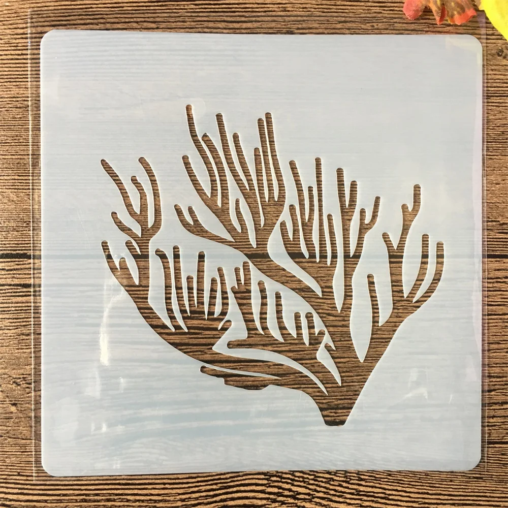 Sea Coral Stencil