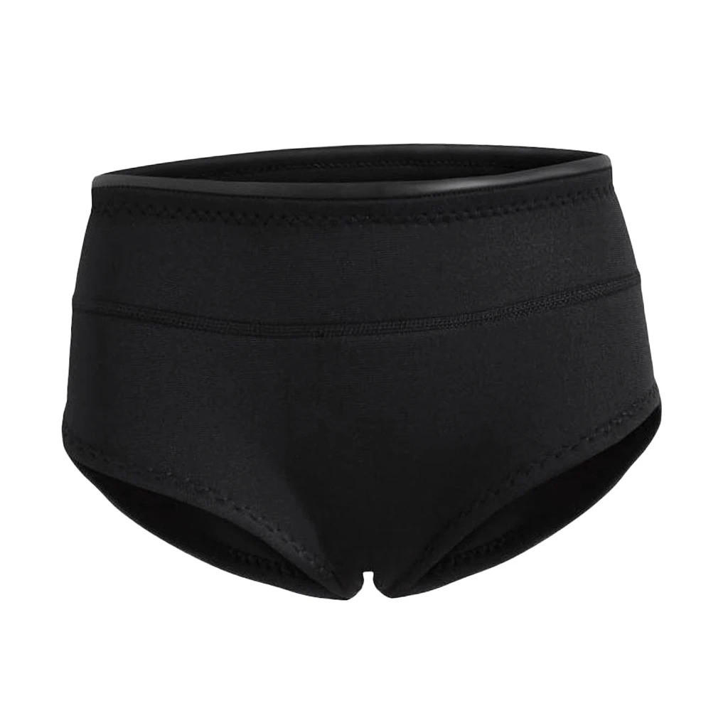 1,5 мм гидрокостюм для дайвинга, гидрокостюм, брюки, купальник, бикини, короткие шорты, шорты для женщин, для плавания, плавания, подводного плавания - Цвет: Black L 1.5mm Brief