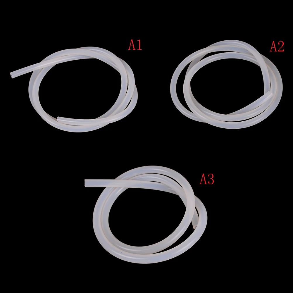 

6mmx9mm Silicone Tube Hose Translucent Tube Food Grade Non-toxic Soft Rubber R06 Drop Ship 5x8mm 8x12mm 5x3mm