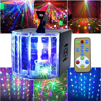 

6LED Laser Projector Disco Stage Light for Home Party KTV DJ Dance Floor