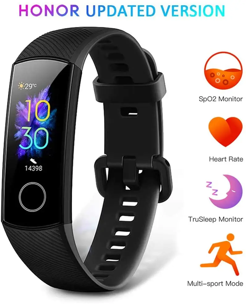 

Kingbox Activity Trackers Waterproof with Blood Pressure Monitor, Activity Tracker Watch with Heart Rate Monitor