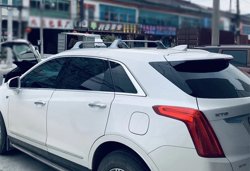 Автомобильные аксессуары Высокое качество винт Установить алюминиевый сплав багажник на крышу Крест Бар для XT5 2010