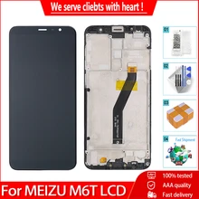 

NEW 5.7'' Original LCD Screen Digitizer For MEIZU M6T LCD Display Touch Screen + Frame Assembly Replacement M811H M811S M811T