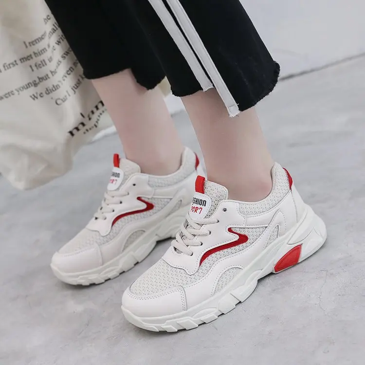 

Girls Shoe Dad Shoes Women's Spring 2019 New Style Versatile Korean-style Students Casual Sports Shoes Net Red Shoes