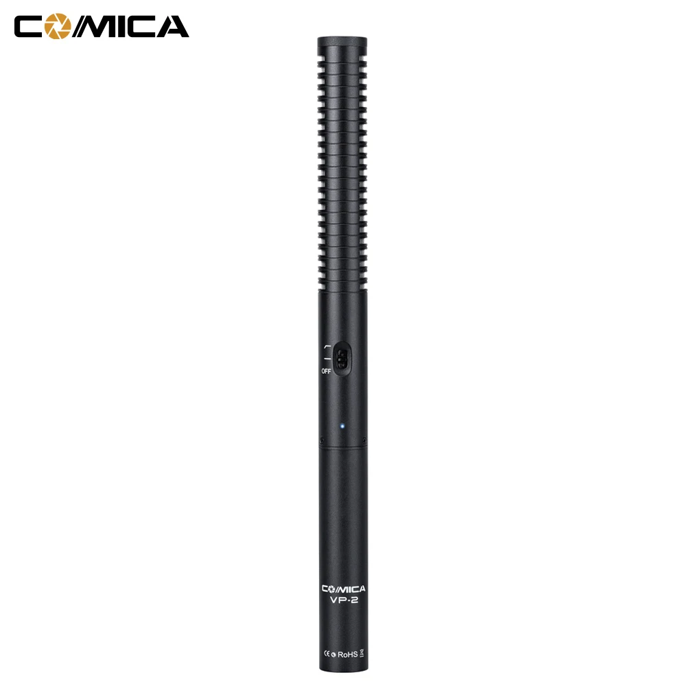 

COMICA CVM-VP2 Shotgun Microphone Super Cardioid Condenser Photography Interview Video Mic for Canon Niko Camera Camcorder