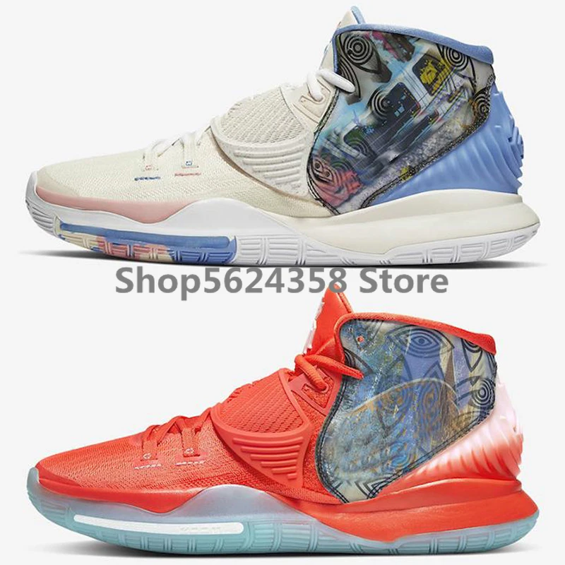 Баскетбольные кроссовки 11 City Kyrie 6 Pre Heat VI LA NY Miami Houston Берлинский Тайбэй Шанхай