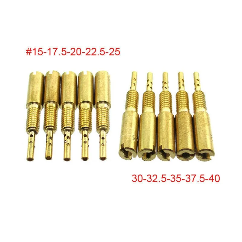 Карбюратор для мотоцикла основная струйная установка КАРБЮРАТОР Pilot Slow Jets #15-25