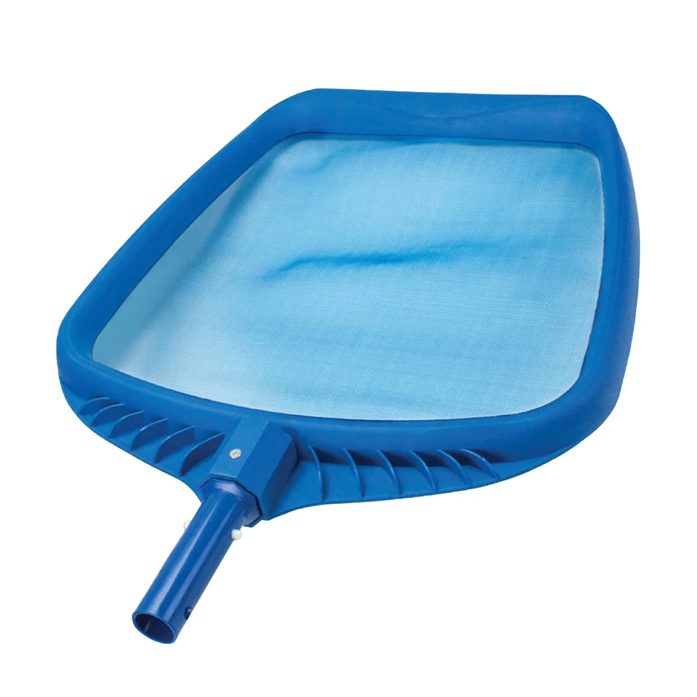 Plastic Leaf Skimmer Rake Mesh Net Swimming Pool Pond Spa Hot Tub Cleaning Tool