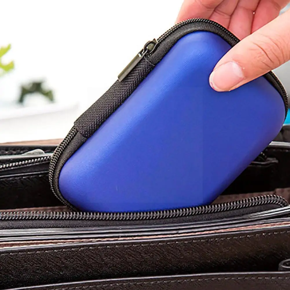 Large Rectangle with Random Color Mobile Phone Data Storage Box Cable Earphone Gyro Fingertip Packaging Bag Charge G2D8 | Электроника