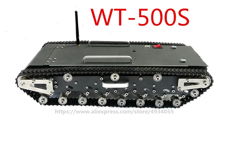WT-500 WT-500S DIY версия гусеничный пульт дистанционного управления Танк/пульт дистанционного управления интеллектуальное шасси автомобиля дистанционная съемка по бездорожью
