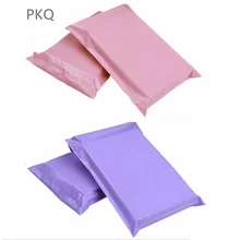 

100pcs 17*30cm Pink Poly Shipping Mailers Purple Plastic Envelope Yellow Bag Blue Mailing Packing Package