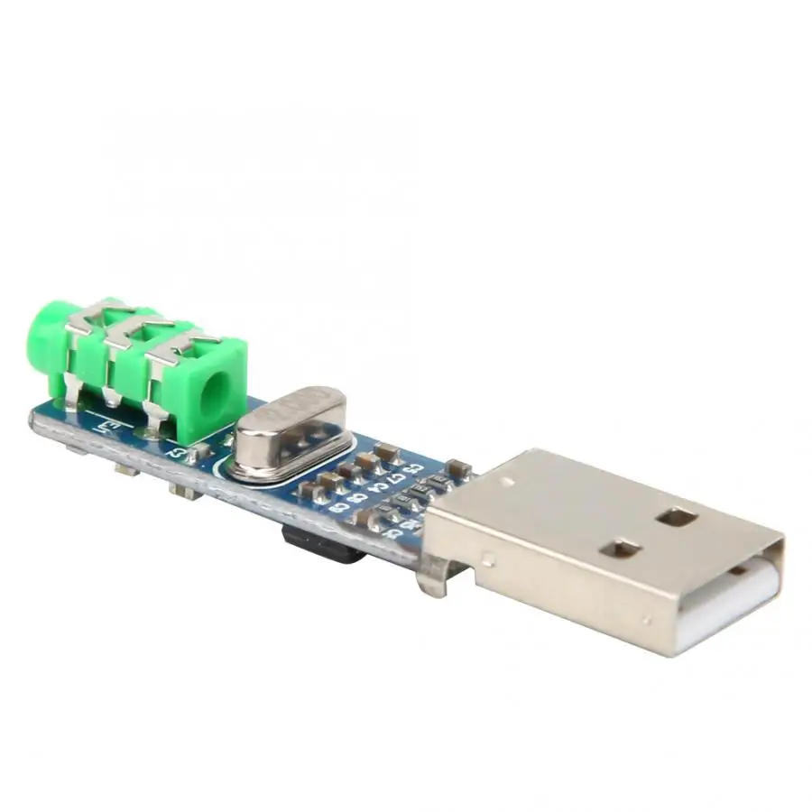 Мультиметр зонд 5 в мини USB ЦАП Декодер HIFI PCM2704 USB звуковая карта аналоговый ЦАП Декодер плата