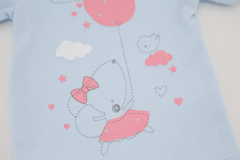 Honeyzone/Одежда для маленьких девочек; ropa bebe recien nacido; комплект из 5 предметов из хлопка с короткими рукавами; комплекты одежды для маленьких мальчиков