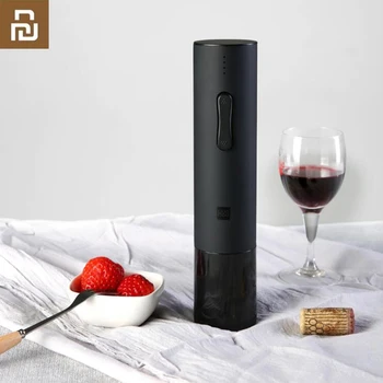 

Original Huohou Automatic Corkscrew Red Wine Opener Convenient and Fast Electric Corkscrew Foil Cutter Cork Out Tool