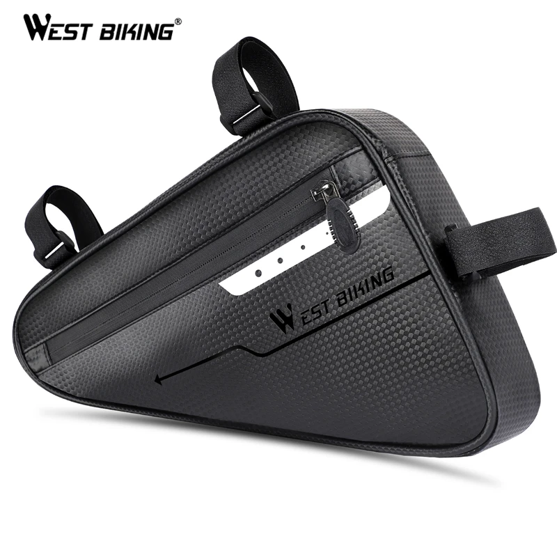 

Waterproof Cycling Tube Bags 3L MTB Road Bike Triangle Bag Cycling Frame Front Bags Repair Tools Bag For Cycling Accessories