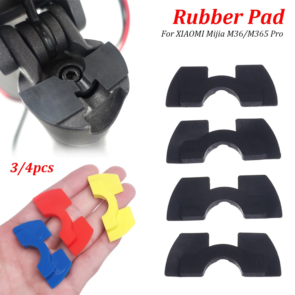 

3/4 PCs Electric Scooter Front Fork Shake Reducers Avoid Damping Rubber Pad Folding Cushion for XIAOMI Mijia m36 and M365 Pro