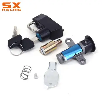 

Motorcycle Ignition Switch Fuel Gas Tank Cap Cover Seat Lock Key Set Kit For Yamaha Virago XV125 XV250 QJ250-H XV 125 250