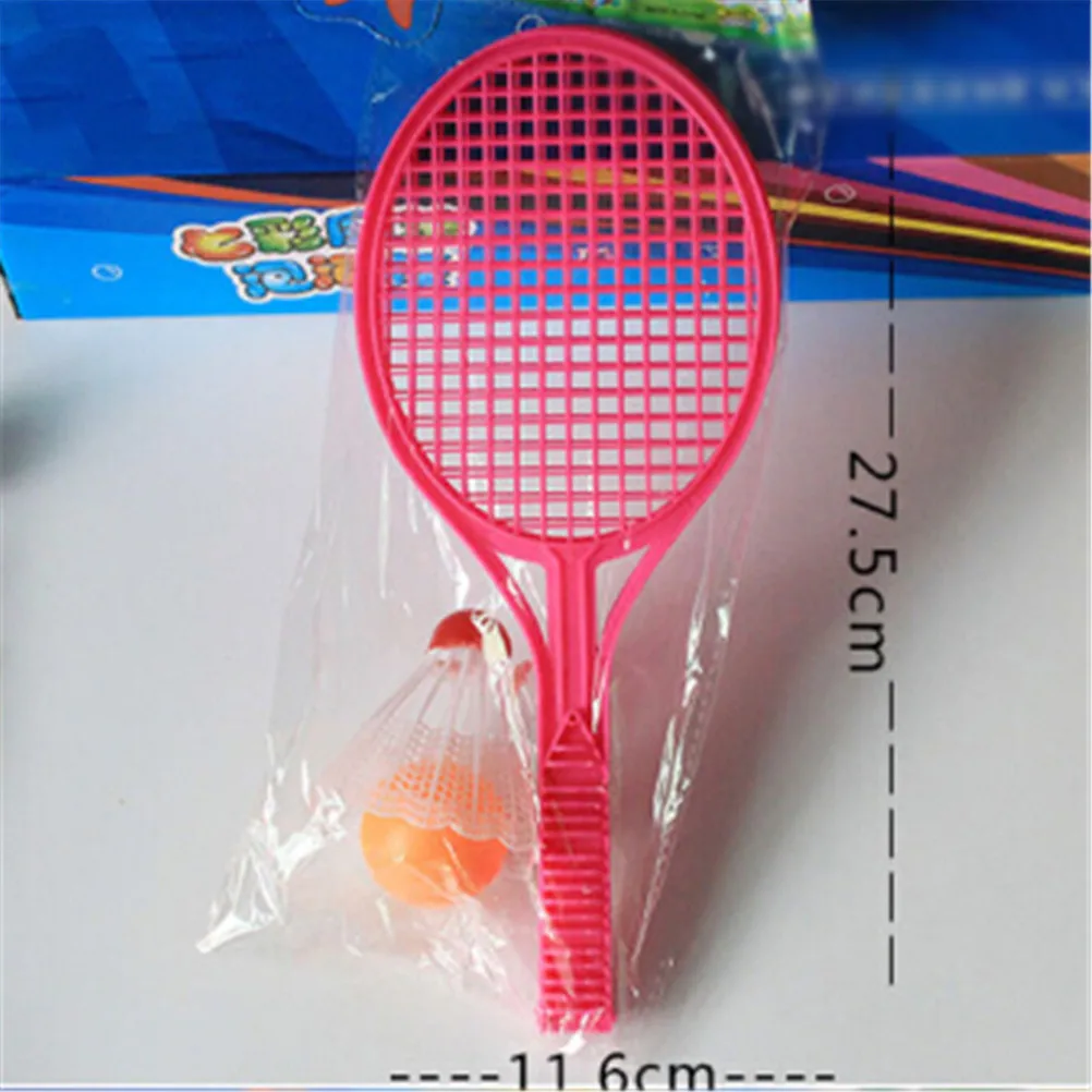 Kids Outdoor Badminton Tennis Set Racket Parent-child Sport Educational Toys 6