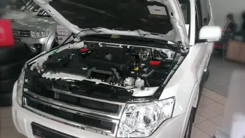 

for Mitsubishi Pajero Montero Shogun 1999-2006 Front Hood Bonnet Modify Gas Struts Shock Carbon Damper Lift Supports Absorber