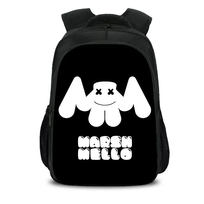 Style 10 15,7 дюймов Marshmello DJ звезда улыбка мальчик девочки школьная сумка Книга сумка рюкзак дети студентов Mochila обратно в школьный подарок - Цвет: Style 10