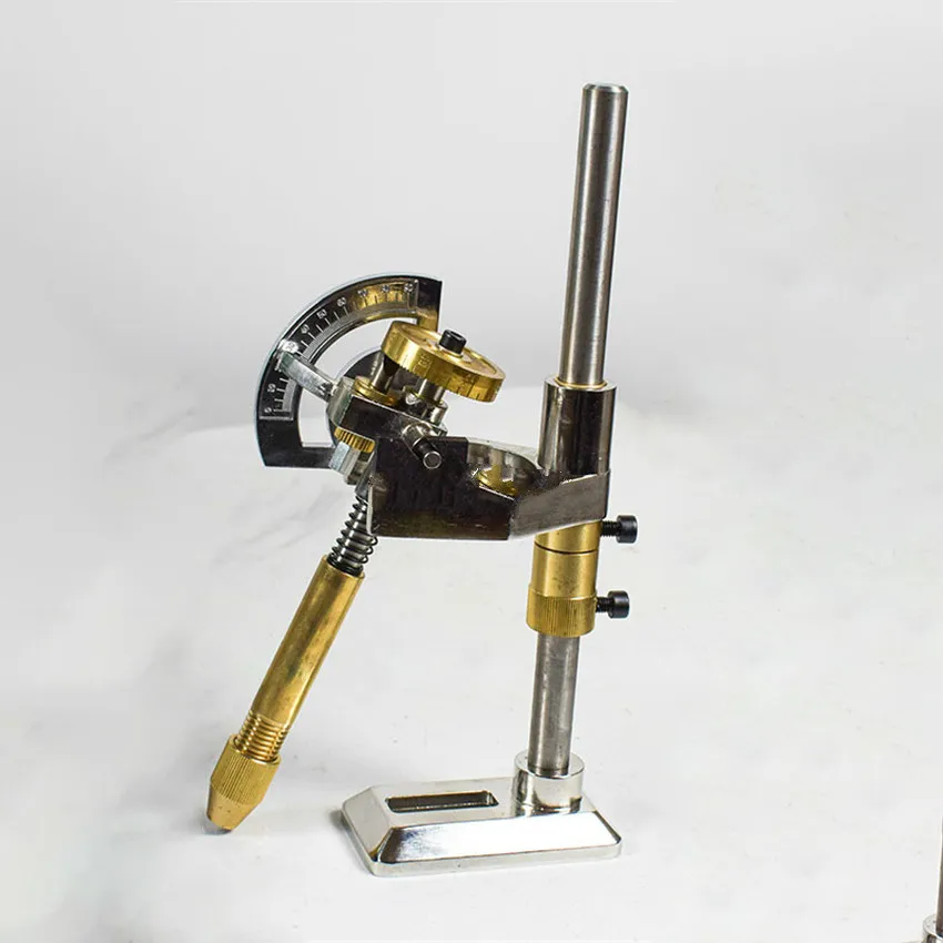 Gemstone Angle Flat Polishing Copper Manipulator Grinding Machine Height Adjustment Jade Lapidary Faceting With Scale | Инструменты