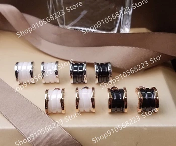 

Fashionable new ceramic earrings; classic and original; charming; female; company prom