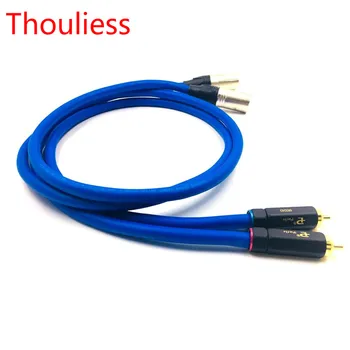 

Thouliess Pair BR-109 RCA to XLR Male to Male Balacned Audio Interconnect Cable XLR to RCA Cable with CARDAS Clear-Light-USA
