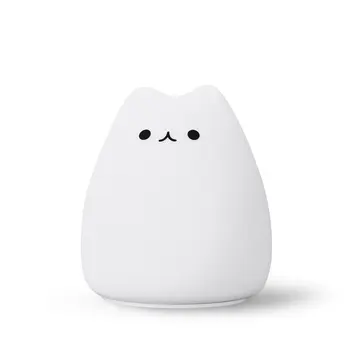 

Creative LED Lovely Cute Clever Cat Battery Night Light Home Decoration Atmosphere Eye Protection Touch Lamp