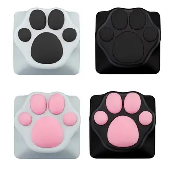 

Personality Customized ABS Silicone Kitty Paw Artisan Cat Paws Pad Keyboard keyCaps for Cherry MX Switches Y3ND